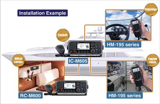 Icom IC-M605