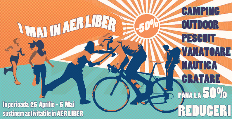 Campanie promotii 1 Mai in aer liber