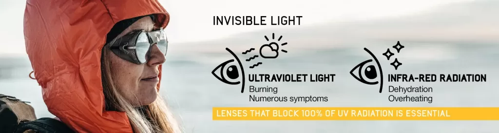 Ochelarii de soare - protectie impotriva luminii invizibile