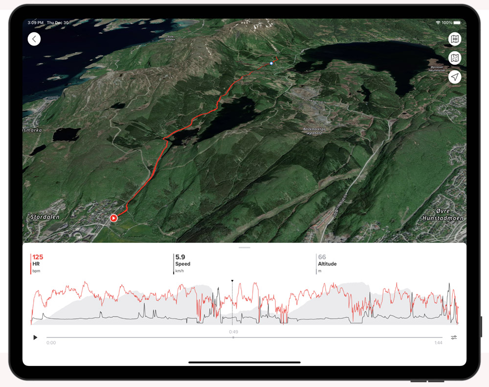 Planificați rutele cu Suunto app